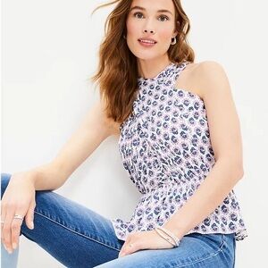 NWT Loft Floral Sleeveless Top